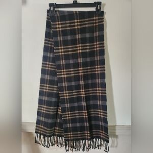 Luxury Cashmere Feel plaid scarf